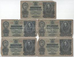 1930. 20P (5x) T:VG közte szakadás Adamo P11