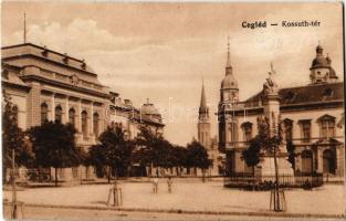 1915 Cegléd, Kossuth tér, Révész üzlete. Vasúti levelezőlapárusítás 25. (EK)