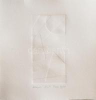 Szerencs 31. grafikai mappa: Geometrikus-absztrakt alkotások, klf. alkotóktól, össz. 31 db mű. Klf. ...