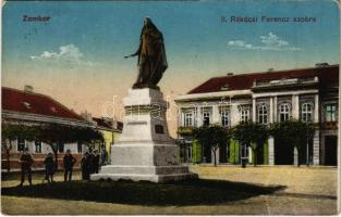 1917 Zombor, Sombor; II. Rákóczi Ferenc szobor / statue