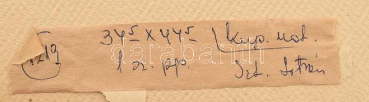 Imre István (1918-1983): Országház (Budapest, hajók a Dunán). Rézkarc, papír, jelzett. Lap széle kis...