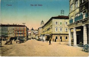1913 Fiume, Rijeka; Via del Molo