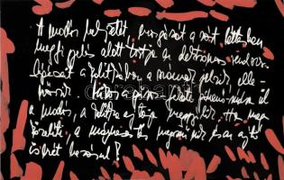 Tóth Gábor (1950-2019) dimenzionalista költő képvers albuma 10 + 1 db képverssel + 1 t fotólemez a c...