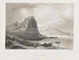 cca 1840-1850 Bartlett, William Henry (1809-1854): A történelmi Magyarország helyszínei (Dévény vára...