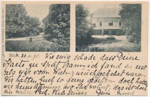 1898 (Vorläufer) Bük, Szapáry kastély és kertje