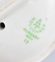 3 darab Magyar Posta reklámfigura: Hollóházi porcelán (ragasztott csőrrel) + 2 darab mágneses bakeli...