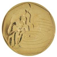 2000. 200Ft Cu-Zn "2000. évforduló / Rodin: a Gondolkodó, a Naprendszer" tanúsítvánnyal T:...