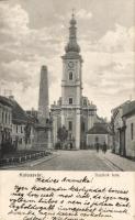 Kolozsvár Monk Square with Karolina Column (EK)