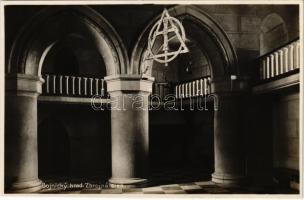 Bajmóc, Bojnice; Vár belső, fegyverterem / Bojnicky hrad, Zbrojná sien / castle interior, weapons room