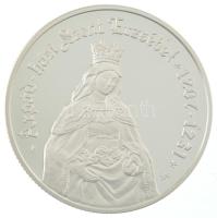 2007. 5000Ft Ag "Árpád-házi Szent Erzsébet születésének 800. évfordulója" kapszulában, tanúsítvánnyal T:PP apró karc Adamo EM213