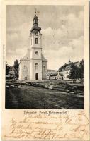1903 Felsőmecenzéf, Vysny Medzev; Katolikus templom. Pató utóda / church (r)