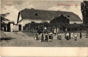 Nagyoroszi, plébánia. Hangya Szövetkezet kiadása