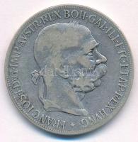 Ausztria 1900. 5K Ag "Ferenc József" T:F patina Austria 1900. 5 Corona Ag "Franz Joseph" C:F patina Krause KM#2807
