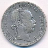 Ausztria 1887. 1Fl Ag "Ferenc József" T:VF Austria 1887. 1 Florin Ag "Franz Joseph" C:VF Krause KM#2222