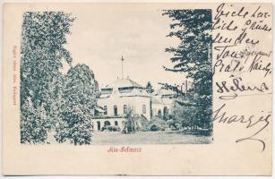 Kisselmec, Liptókisselmec, Sztiavnicska, Stiavnicka (Turóc); Rávay báró kastélya. Rigler részv. társ. / castle (EB)