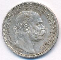 1915KB 1K Ag "Ferenc József" T:XF patina Adamo K5.1