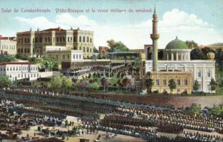 Constantinople Military March at Vildiz-Kiosque with Mosque