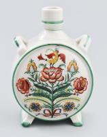 Zsolnay Parádfürdő Csevice Forrás porcelán kulacs, jelzéssel, hibátlan, m: 11 cm