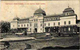 1911 Homonna, Homenau, Humenné; Andrássy kastély. W.L. Bp. 5649. 1911-13. / Andrásyho kastiel / castle (fl)