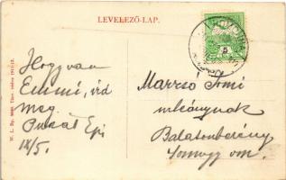 1911 Homonna, Homenau, Humenné; Andrássy kastély. W.L. Bp. 5649. 1911-13. / Andrásyho kastiel / cast...