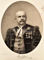 Ludvigh Gyula (1841-1919) vasútépítő mérnök, főrendiházi tag, miniszteri tanácsos portréja. nagy mér...
