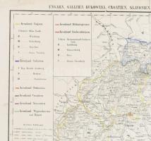 cca 1840 Theinert: Ungarn, Galizien, Bukowina, Croatien, Slavonien, WojWodina, Militairgrenze und Si...