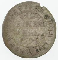 Német Államok / Szászország-Albertine 1694EPH 1/12T Ag "I. Frigyes Ágost" (2,91g) T:F patina, kitörés German States / Saxony-Albertine 1694EPH 1/12 Thaler Ag "Friedrich August I" (2,91g) C:F patina, cracked Krause KM# 646