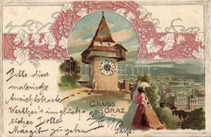 1899 Graz Litho