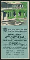 Hungária Gyógyforrás számolócédula