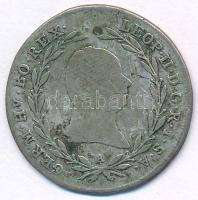 Ausztria 1790A 10kr Ag "II. Lipót" T:F Austria 1790A 10 Kreuzer Ag "Leopold II" C:F Krause KM# 2097