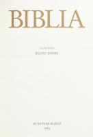 Biblia. Bálint Endre illusztrációival. Ford.: Dr. Gál Ferenc et al. Bp., 1991, Egyetemi Kiadó. Kiadó...