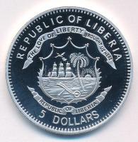 Libéria 2011. 5$ Cu "Nagy Hadvezérek - Gonzalo de Cordoba" multicolor festéssel, kapszuláb...