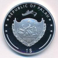 Palau 2015. 1$ Cu "Nagy Hadvezérek - Batu kán" multicolor festéssel, kapszulában T:PP
Pal...