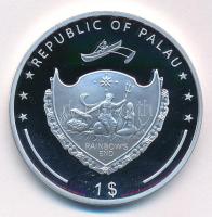 Palau 2015. 1$ Cu "Nagy Hadvezérek - William Howe" multicolor festéssel, kapszulában T:PP ...