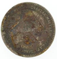 1869GYF 10kr Ag "Magyar Királyi Váltó Pénz" T:F patina Adamo M10.1