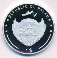 Palau 2016. 1$ Cu "Nagy Hadvezérek - Gustaf Mannerheim" multicolor festéssel, kapszulában ...