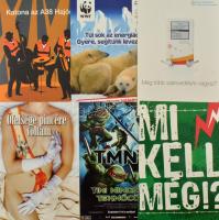 Kb. 100 db MODERN használatlan reklám képeslap / Cca. 100 modern unused advertising motive postcards