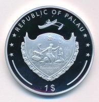 Palau 2016. 1$ Cu "Nagy Hadvezérek - Mihail Tuhacsevszkij" multicolor festéssel, kapszuláb...