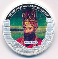 Palau 2016. 1$ Cu "Nagy Hadvezérek - Nádír sah" multicolor festéssel, kapszulában T:PP Palau 2016. 1 Dollar Cu "The Greatest Warlords of History - Nader Shah" with multicolor picture, in capsule C:PP