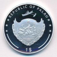 Palau 2016. 1$ Cu "Nagy Hadvezérek - Nádír sah" multicolor festéssel, kapszulában T:PP
Pa...