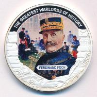 Palau 2016. 1$ Cu "Nagy Hadvezérek - Ferdinand Foch" multicolor festéssel, kapszulában T:PP Palau 2016. 1 Dollar Cu "The Greatest Warlords of History - Ferdinand Foch" with multicolor picture, in capsule C:PP
