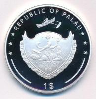 Palau 2014. 1$ Cu "Nagy Hadvezérek - Fjodor Usakov" multicolor festéssel, kapszulában T:PP...