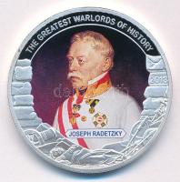 Palau 2013. 1$ Cu "Nagy Hadvezérek - Joseph Radetzky" multicolor festéssel, kapszulában T:PP Palau 2013. 1 Dollar Cu "The Greatest Warlords of History - Joseph Radetzky" with multicolor picture, in capsule C:PP