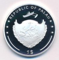 Palau 2013. 1$ Cu "Nagy Hadvezérek - Horatio Gates" multicolor festéssel, kapszulában T:PP...