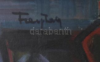 Freytag Zoltán (1901-1983): Csendélet. Olaj, vászon, jelezve balra fent. Hátoldalán autográf felirat...