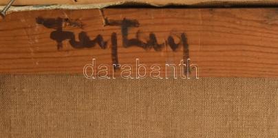 Freytag Zoltán (1901-1983): Csendélet. Olaj, vászon, jelezve balra fent. Hátoldalán autográf felirat...