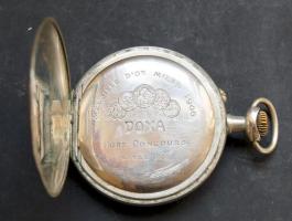 1906 Nagy méretű DOXA (Anti Magnétique) zsebóra működőképes állapotban, sérült számlappal / DOXA poc...