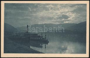 1918 Tábori posta képeslap / Field postcard "S.M.S. Pelikan"