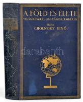 Cholnoky Jenő: A föld és élete. Világrészek, országok, emberek. Amerika. Bp., Franklin. 2 db térképmelléklettel. Kiadói egészvászon kötés, kopottas állapotban.