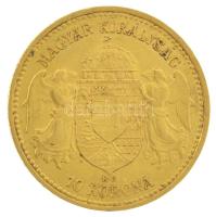 1902KB 10K Au "Ferenc József" Körmöcbánya (3,38g/0.900) T:AU / 
Hungary 1902KB 10 Korona ...